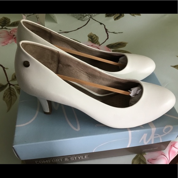 Life Stride Shoes - Life Stride Soft System White Dress Shoes 10W